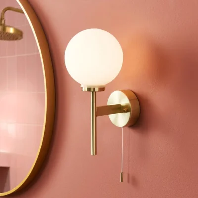 Dunelm Sfera Bathroom Wall Light