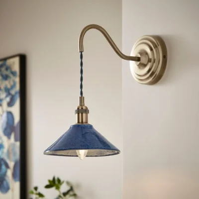 Dunelm Benny Ceramic Wall Light
