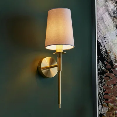 Dunelm Vogue Callan Wall Light Gold