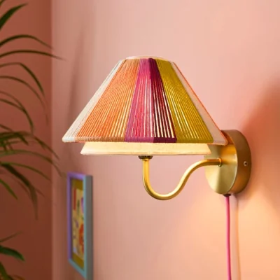 Dunelm Sophie Robinson Rope Wall Light