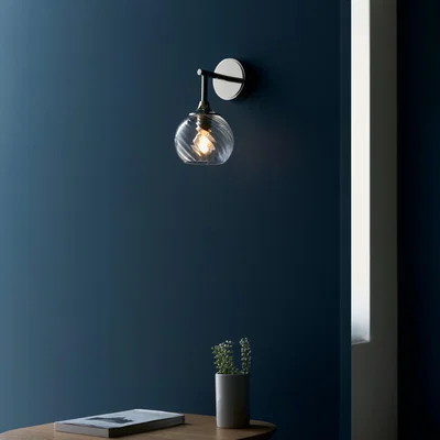 Dunelm Vogue Asher Art Deco Wall Light