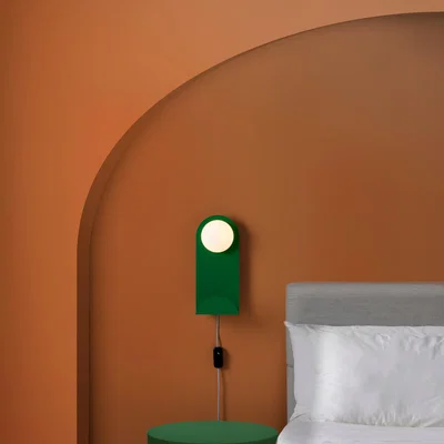Dunelm Elements Harton Shelved Wall Light