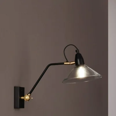 Dunelm Pacific Lifestyle Canton Wall Light Black