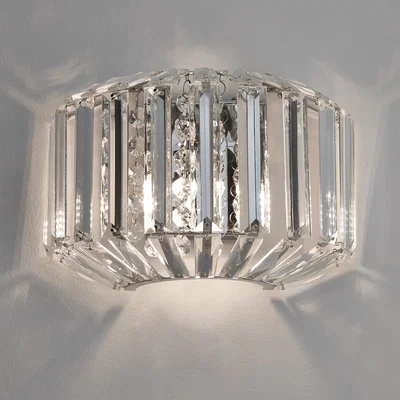 Dunelm Chantilly Wall Light Chrome