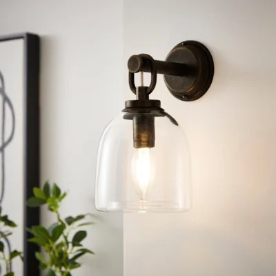 Dunelm Alba Industrial Wall Light