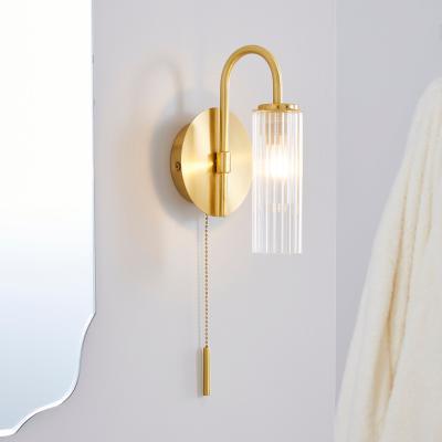 Dunelm Dorma Henstone Bathroom Wall Light Gold