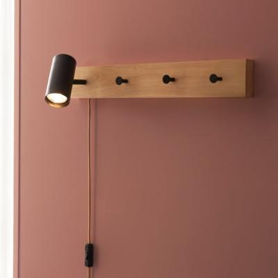 Dunelm Jacques Wall Light & Clothes Hanger