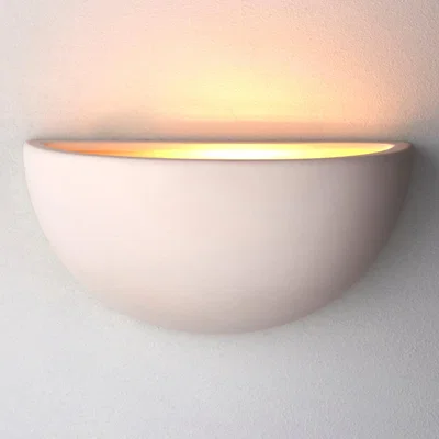 Dunelm Vogue Erwin Wall Light White