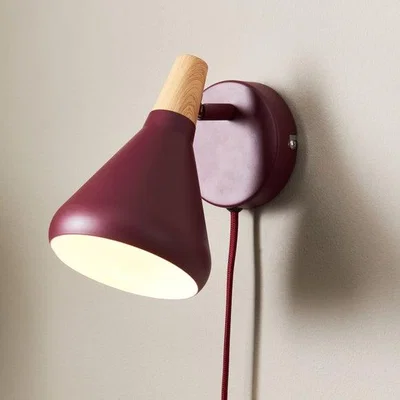 Dunelm Wolston Plug In Wall Light