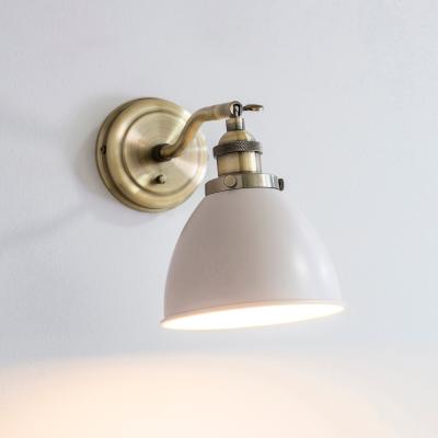 Dunelm Vogue Elijah Industrial Adjustable Wall Light Taupe