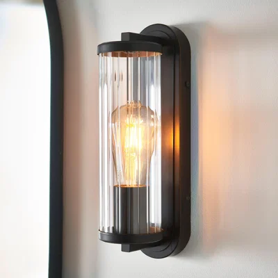 Dunelm Alyn Dimmable Bathroom Wall Light Bronze