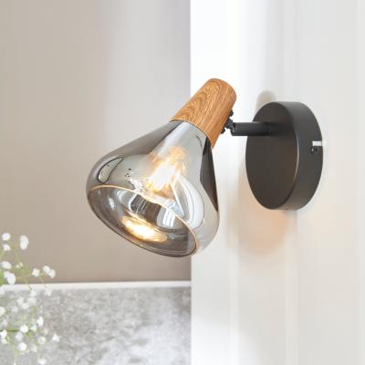 Dunelm Wolston Bathroom Adjustable Wall Light Smoke