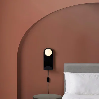 Dunelm Elements Harton Shelved Wall Light