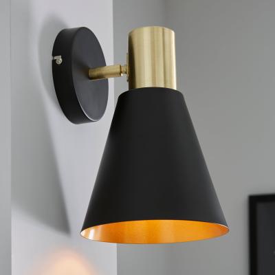 Dunelm Santi Wall Light Black