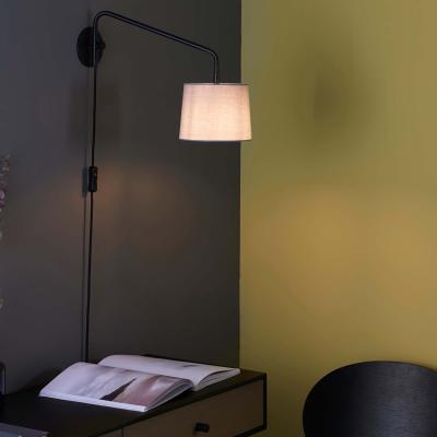 Dunelm Vogue Carlson Wall Light Black