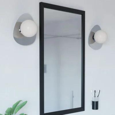 Dunelm Return - EGLO Castrovido LED Bathroom Wall Light, Chrome