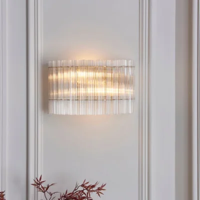 Dunelm Vogue Diana 2 Light Wall Light