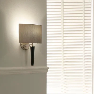 Dunelm Lowry Metal Wall Light Silver