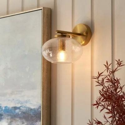 Dunelm Vogue Jarred Wall Light