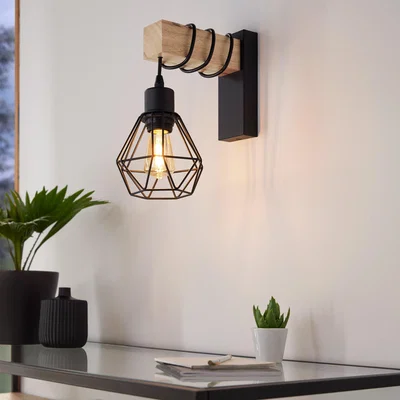 Dunelm EGLO Townshend Industrial Wall Light