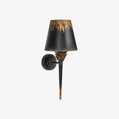 Graham & Green Distressed Iron Wall Light