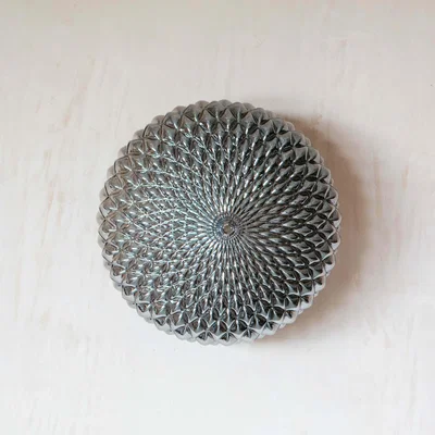 Graham & Green Sylvie Smoke Glass Wall Light