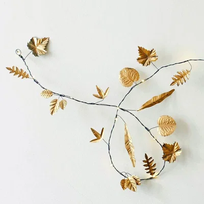 Graham & Green Leaves String Lights