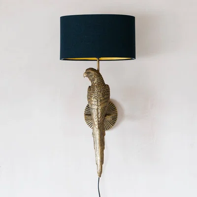 Graham & Green Petros Parrot Wall Light
