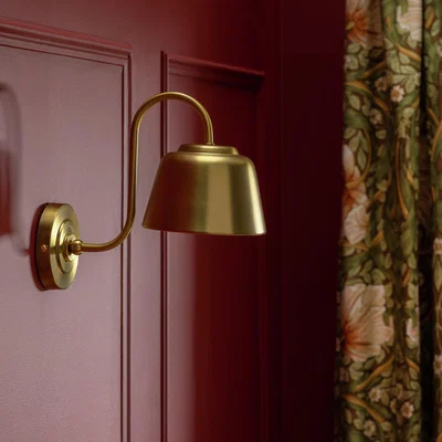 Habitat Habitat x Morris & Co. Library Brass Wall Light