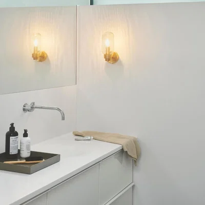 Habitat Nordlux Tutan LED Wall Light - Brass