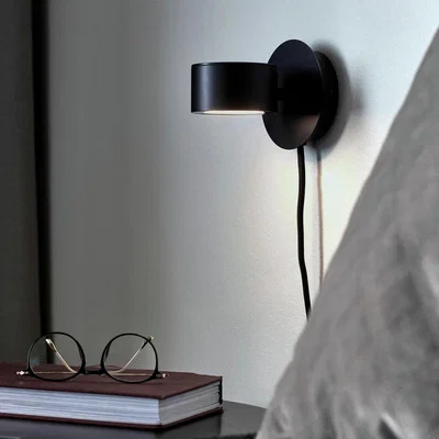 Habitat Nordlux Clyde Wall Light - Black