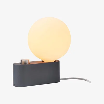 Heal's Tala Alumina Table and Wall Lamp Chalk with Sphere IV Bulb - Heal's UK Lighting