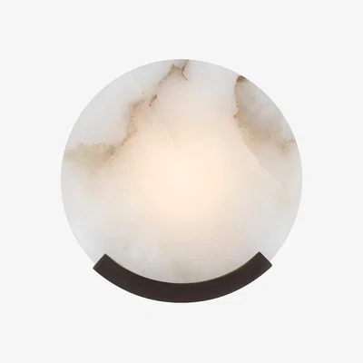 Heal's Visual Comfort Melange Round Sconce Bronze 7"
