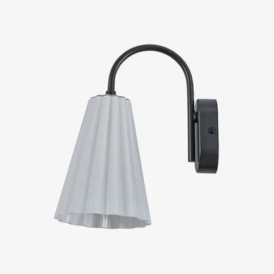 Heal's Heal's Ellsmore Glass Wall Light White IP44