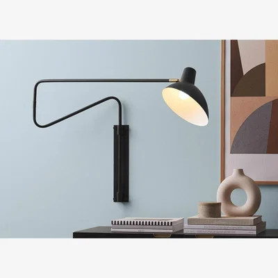Heal's Halo Metropole Deluxe Wall Light Black