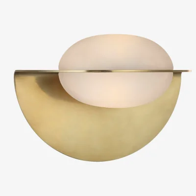 Heal's Heal's Fosse LED 9" Invertable Oval Wall Light