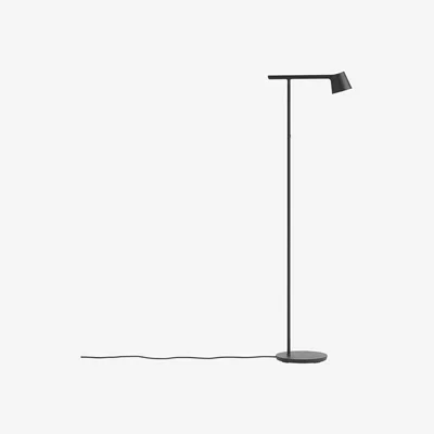 Heal's Muuto Tip LED Floor Lamp Black - Heal's UK Lighting