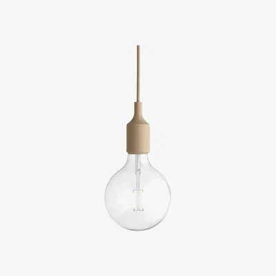 Heal's Muuto E27 Pendant Lamp Nude - Heal's UK Lighting