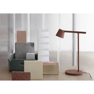 Heal's Muuto Tip LED Table Lamp Copper Brown - Heal's UK Lighting