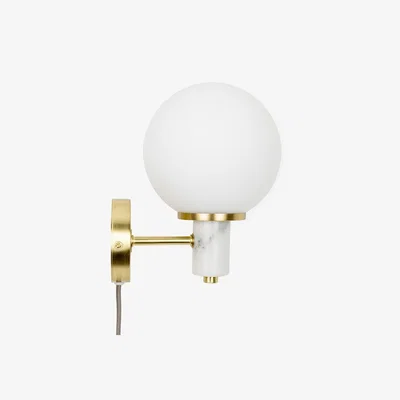 Heal's Heal's Globe Wall Light White Marble - Heal's UK Lighting