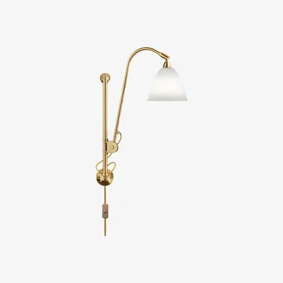 Heal's Gubi Bestlite BL5 Wall Lamp Base White Shade - Heal's UK Lighting
