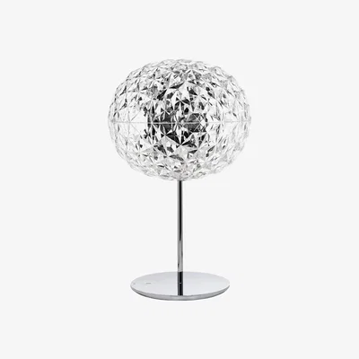 Heal's Kartell Planet LED Table Lamp Crystal Tall - Heal's UK Lighting