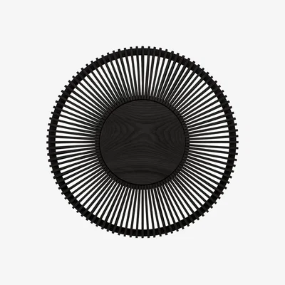 Heal's Umage Clava Up Wall Light Black Oak Large