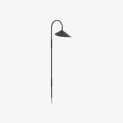 Heal's ferm LIVING Arum Swivel Wall Light Black Tall