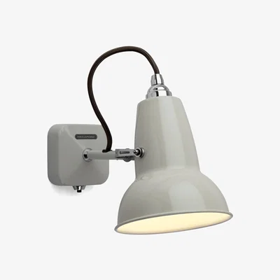 Heal's Anglepoise Original 1227 Mini Wall Light Dove Grey - Heal's UK Bedroom Furniture