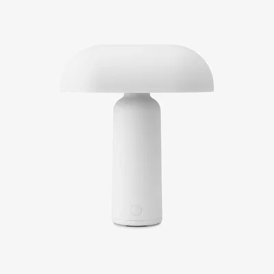 Heal's Normann Copenhagen Porta LED Portable Table Lamp White - Heal's UK Lighting