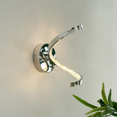 Homebase Napier Crystal Wall Light