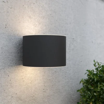 Homebase Gloucester Up & Down Solar Wall Light