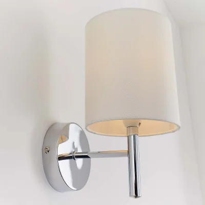 Homebase Kari Wall Light - Chrome