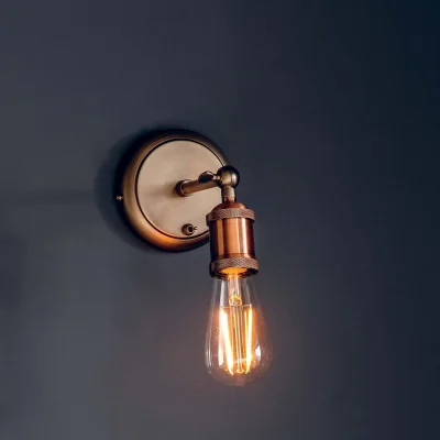 Homebase Henrik Wall Light - Pewter